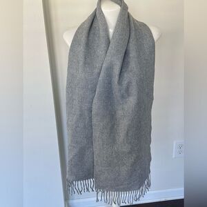 Pacas Gray Baby Alpaca Scarf